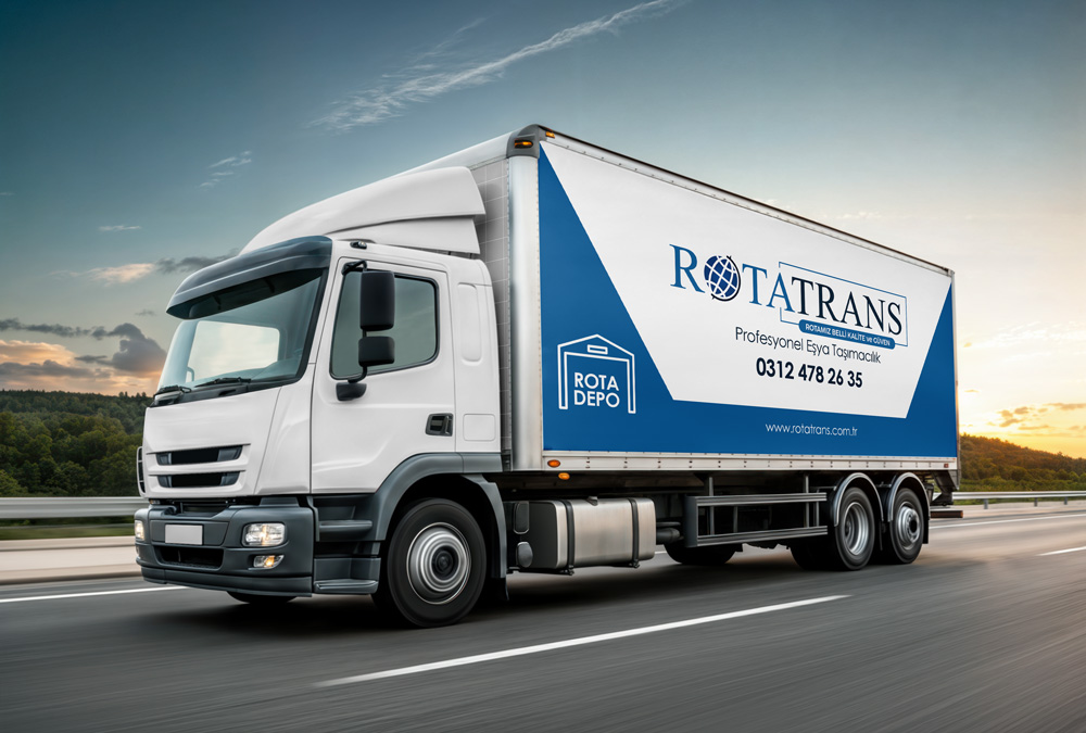 Rotatrans Profesyonel Sigortalı Asansörlü Evden Eve Nakliyat ve Banka Taşımacılığı Hizmetleri
